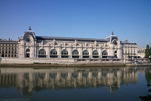 Музей на набережной д'Орсэ в Париже